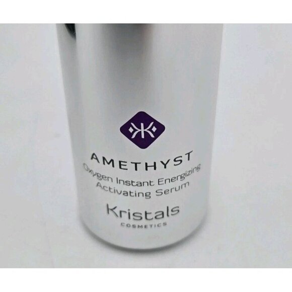 New KRISTALS Amethyst Oxygen Instant Energizing Activating Serum 1.7 FL OZ - Picture 6 of 8